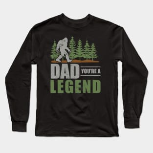 Dad You Are Legend Long Sleeve T-Shirt